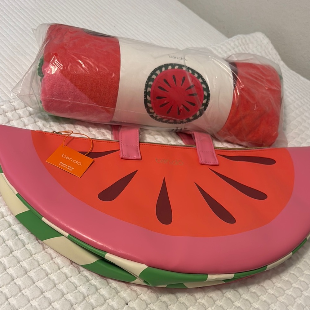 Ban.do Pink and Red Watermelon Party Set